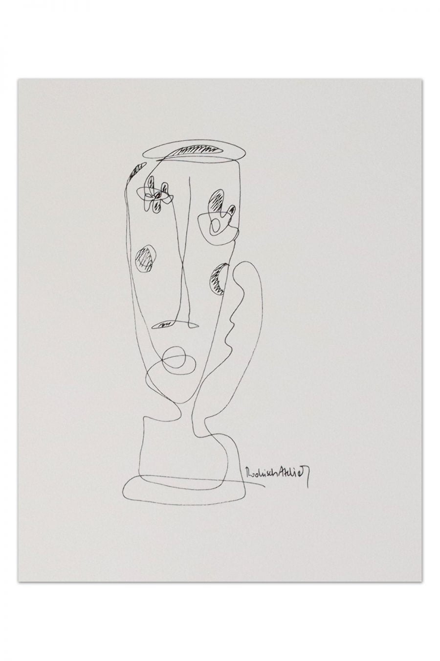 Rookisch Atelier Art Orjinal Çizim - 1987622904092
